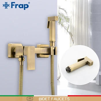 FRAP Bidet faucets Bathroom faucets shower head wash toilet faucet wall mounted bidet sprayer set hot and cold water mixer
FRAP Bidet faucets Bathroom faucets shower head wash toilet faucet wall mounted bidet sprayer set hot and cold water mixer