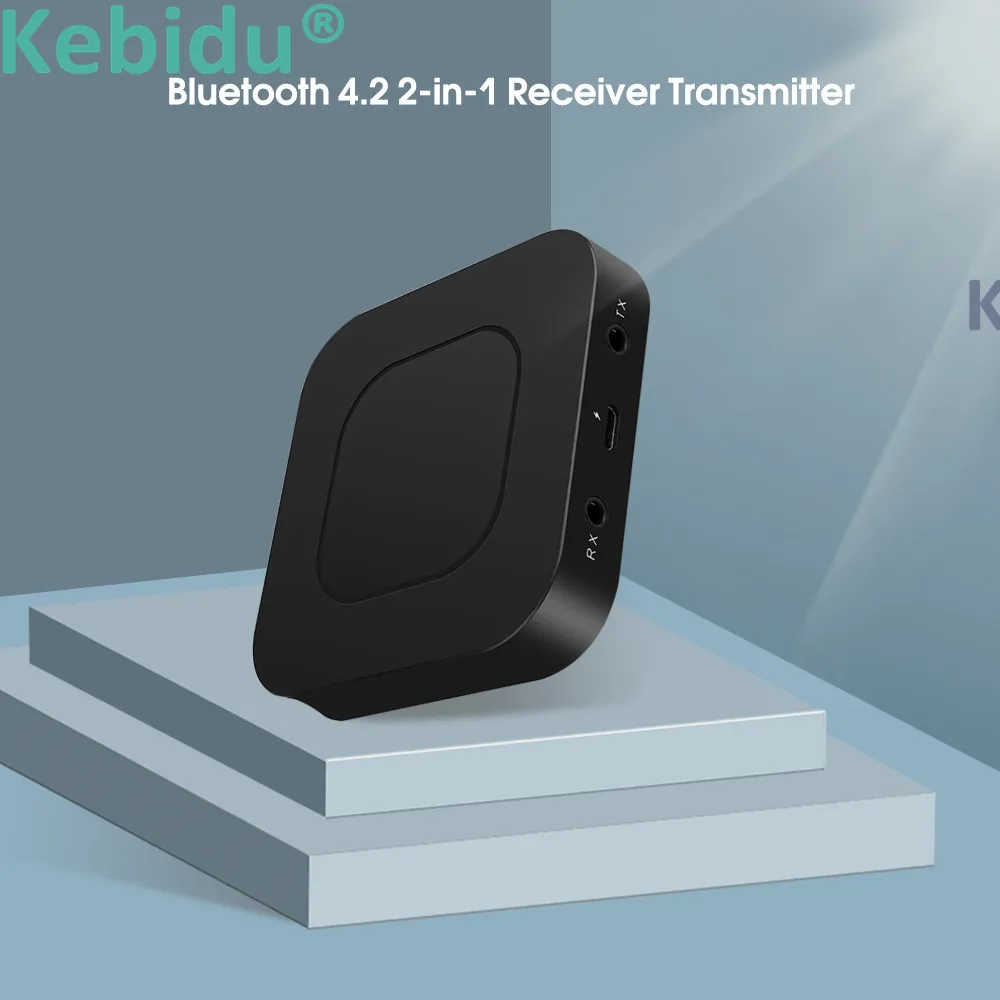 Kebidu BT Audio Music Wireless Adapter 3.5mm 3.5 AUX Jack/SPDIF/RCA Bluetooth Wireless 4.2 Receiver Transmitter for TV PC Car
Kebidu BT Audio Music Wireless Adapter 3.5mm 3.5 AUX Jack/SPDIF/RCA Bluetooth Wireless 4.2 Receiver Transmitter for TV PC Car