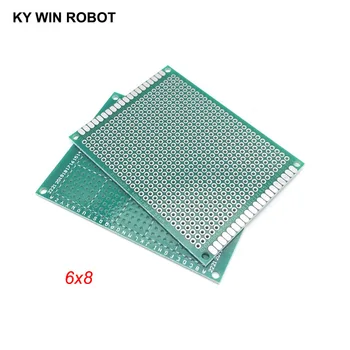 5pcs 6x8cm 60x80 mm Single Side Prototype PCB Universal Printed Circuit Board Protoboard For Arduino
5pcs 6x8cm 60x80 mm Single Side Prototype PCB Universal Printed Circuit Board Protoboard For Arduino