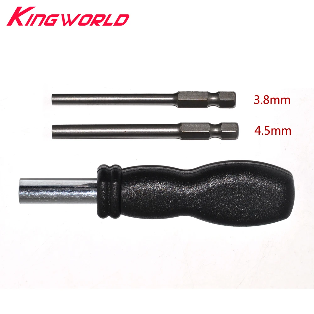 Xunbeifang 100pcs 3.8mm and 4.5mm Screwdriver Bit Screw Driver GameBit with Handle for Nintendo SNES N GC for N64
Xunbeifang 100pcs 3.8mm and 4.5mm Screwdriver Bit Screw Driver GameBit with Handle for Nintendo SNES N GC for N64