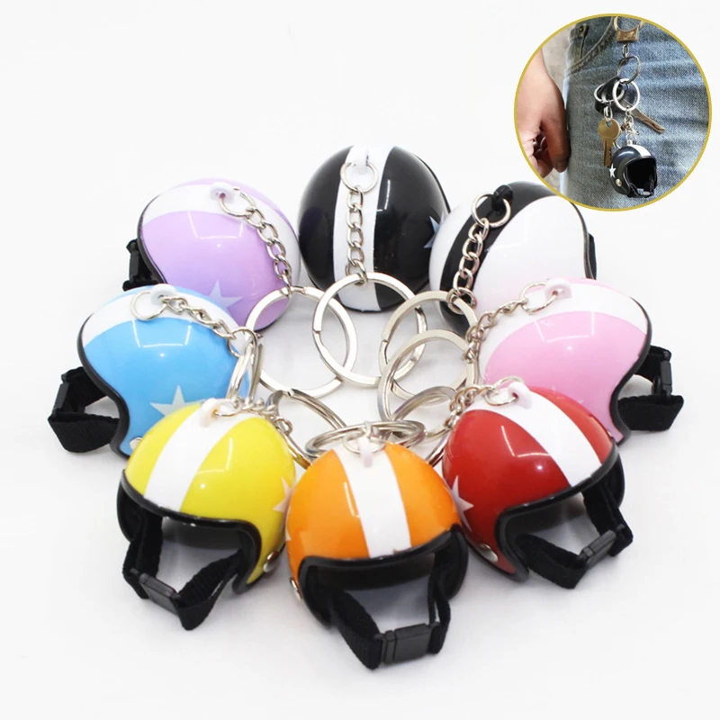 Creative Motorcycle Safety Helmets Car Auto Five-star Key Ring Classic Keychain Car Accessories Gift Pendant
Creative Motorcycle Safety Helmets Car Auto Five-star Key Ring Classic Keychain Car Accessories Gift Pendant