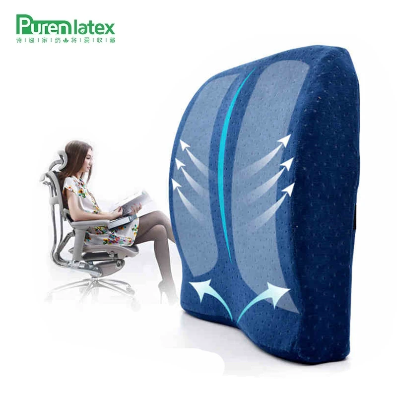PurenLatex 40*41*10 Memory Foam Pillow Spine Coccyx Protect Orthopedic Car Seat Office Sofa Chair Back Cushion Waist Lumbar Mat
PurenLatex 40*41*10 Memory Foam Pillow Spine Coccyx Protect Orthopedic Car Seat Office Sofa Chair Back Cushion Waist Lumbar Mat