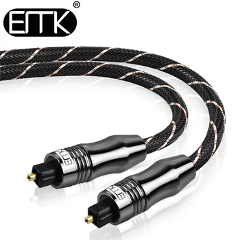 EMK S/PDIF Cord 3ft 6ft 10ft 20ft Digital Optical Fiber Optic Toslink Audio Cable
EMK S/PDIF Cord 3ft 6ft 10ft 20ft Digital Optical Fiber Optic Toslink Audio Cable