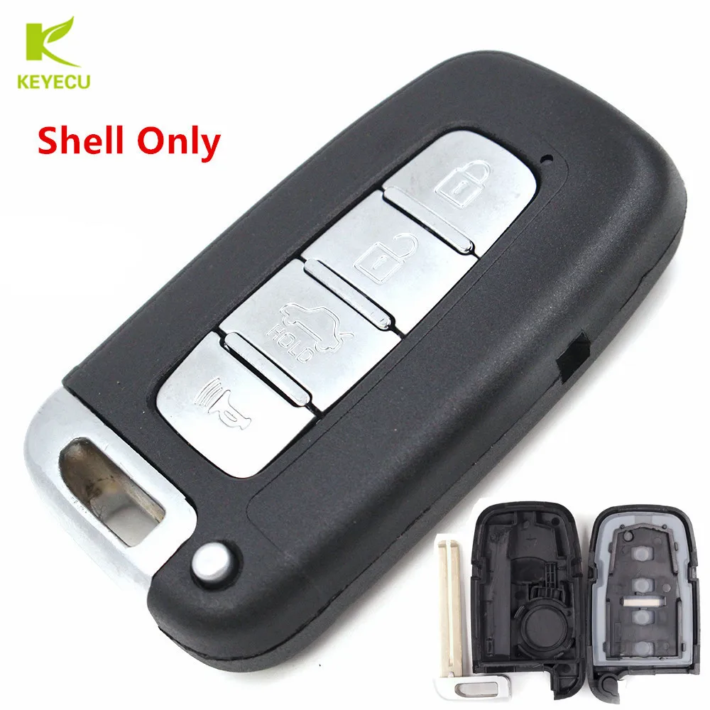 KEYECU Replacement New Smart Remote Key Shell Case 4 Button for Hyundai Sonata Elantra Genesis Veloster SY5HMFNA04
KEYECU Replacement New Smart Remote Key Shell Case 4 Button for Hyundai Sonata Elantra Genesis Veloster SY5HMFNA04