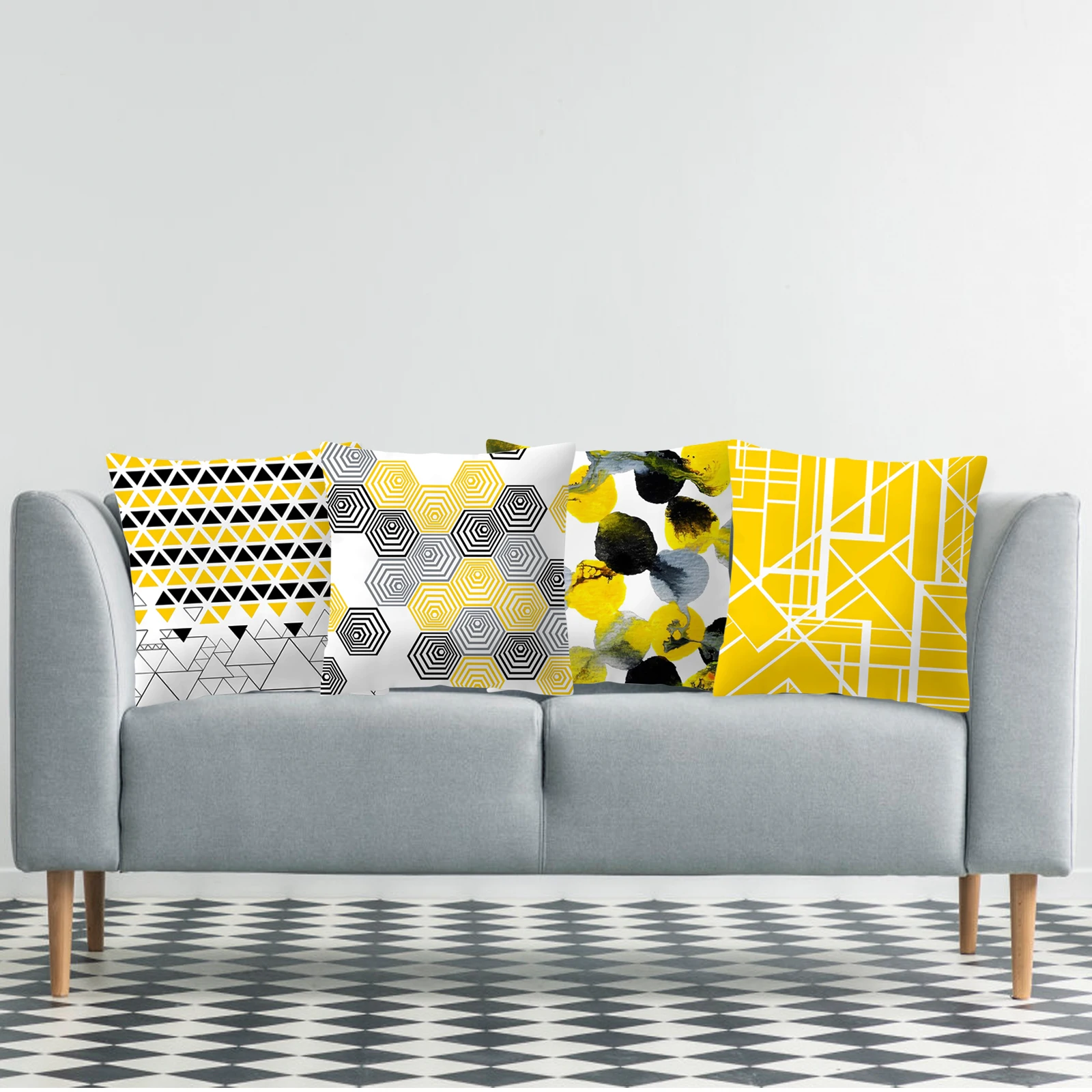 1pc 45x45cm Christmas Cushion Cover Pineapple Leaf Yellow Pillow Cases Sofa Car Waist Throw Polyester Cushion Cover Decoration
1pc 45x45cm Christmas Cushion Cover Pineapple Leaf Yellow Pillow Cases Sofa Car Waist Throw Polyester Cushion Cover Decoration