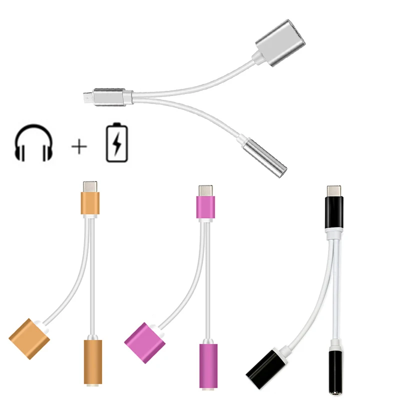 Type C to 3.5mm Audio Splitter Cable Phone Charging Adapter 2 in 1 USB Type C Jack Headphone Cable Support Data Transmission J25
Type C to 3.5mm Audio Splitter Cable Phone Charging Adapter 2 in 1 USB Type C Jack Headphone Cable Support Data Transmission J25