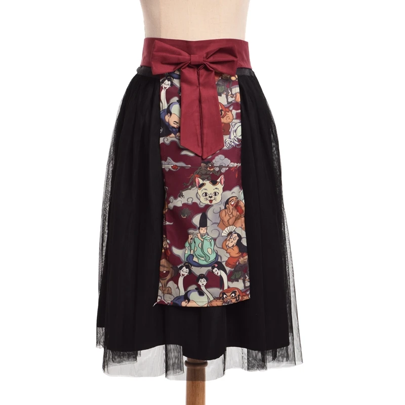 Hyakki Yakou Lolita Gothic Darkness Skirt Japanese Kimono Style Double Layers Skirts White Short Sleeve Top
Hyakki Yakou Lolita Gothic Darkness Skirt Japanese Kimono Style Double Layers Skirts White Short Sleeve Top