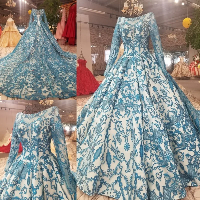 2018 New The Bridal High-end Brush Train Princess Illusion Gothic Ball Gowns Lace Tea Length Wedding Dress Vestido De Novias
2018 New The Bridal High-end Brush Train Princess Illusion Gothic Ball Gowns Lace Tea Length Wedding Dress Vestido De Novias