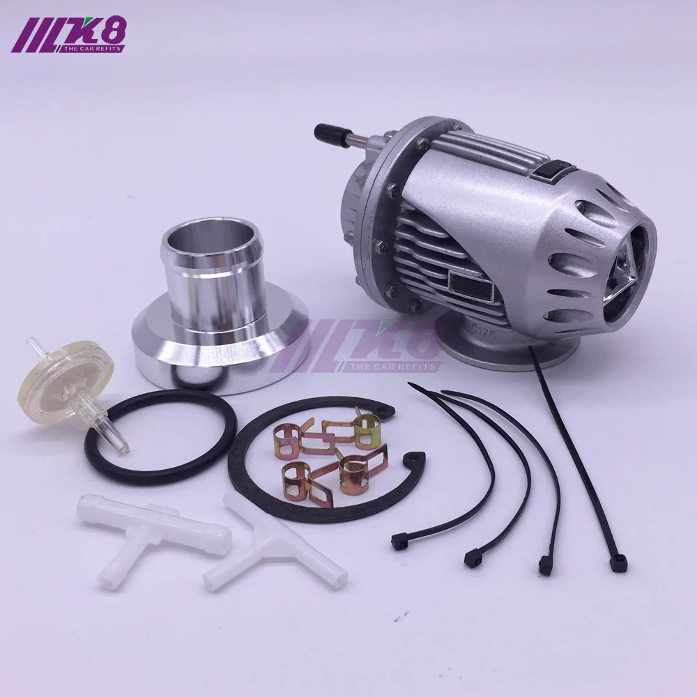 Universal SQV SSQV Bov Turbo Blow Off Valve Bov with Adapter Flange IV 4 BLACK/SILVER
Universal SQV SSQV Bov Turbo Blow Off Valve Bov with Adapter Flange IV 4 BLACK/SILVER