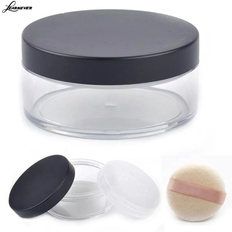 50g brand Plastic Empty Loose Powder Empty Box Makeup Jar Container Travel Puff Box Sifter Container Cosmetic Case Newly Packing
50g brand Plastic Empty Loose Powder Empty Box Makeup Jar Container Travel Puff Box Sifter Container Cosmetic Case Newly Packing
