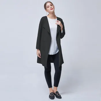 Women's Large Size 3XL New Fashion Long Section Cardigan Jacket Solid Color Temperament Windbreaker Casual Thin Coat Female C87
Women's Large Size 3XL New Fashion Long Section Cardigan Jacket Solid Color Temperament Windbreaker Casual Thin Coat Female C87