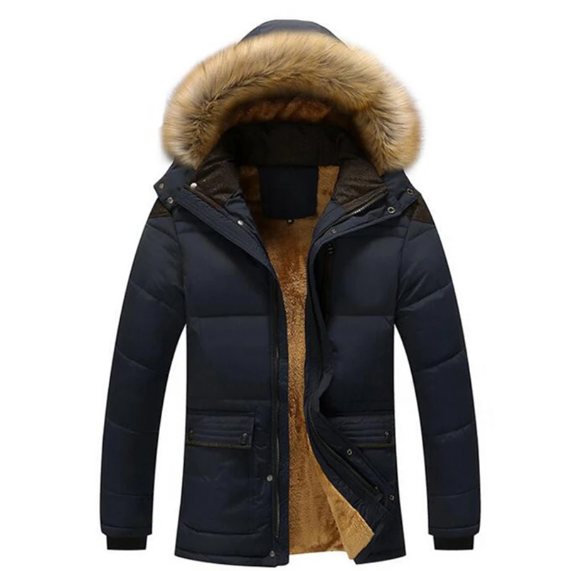 Winter Thick Warm Cotton Male Jacket Women/Men Parka Faux Fur Hood Hooded Casual Wadded Outerwear Fashion Padded Quilted Coat
Winter Thick Warm Cotton Male Jacket Women/Men Parka Faux Fur Hood Hooded Casual Wadded Outerwear Fashion Padded Quilted Coat