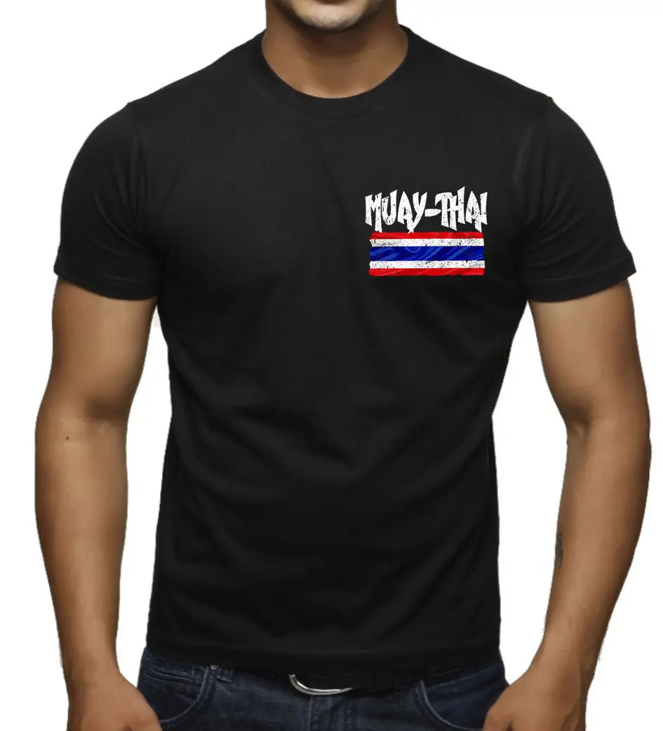 2019 Funny Men'S Muay Thai Thailand Flag Black T Shirt Mma Fighting Beast Karate Choke Bjj Unisex Tee
2019 Funny Men'S Muay Thai Thailand Flag Black T Shirt Mma Fighting Beast Karate Choke Bjj Unisex Tee