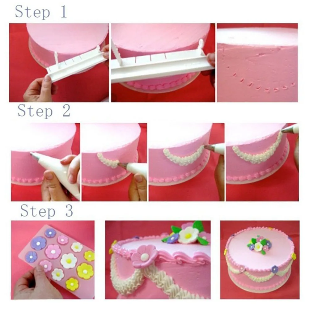 High quality material frosting cake decoration set cake arc ruler wreath mark pastry tools
High quality material frosting cake decoration set cake arc ruler wreath mark pastry tools