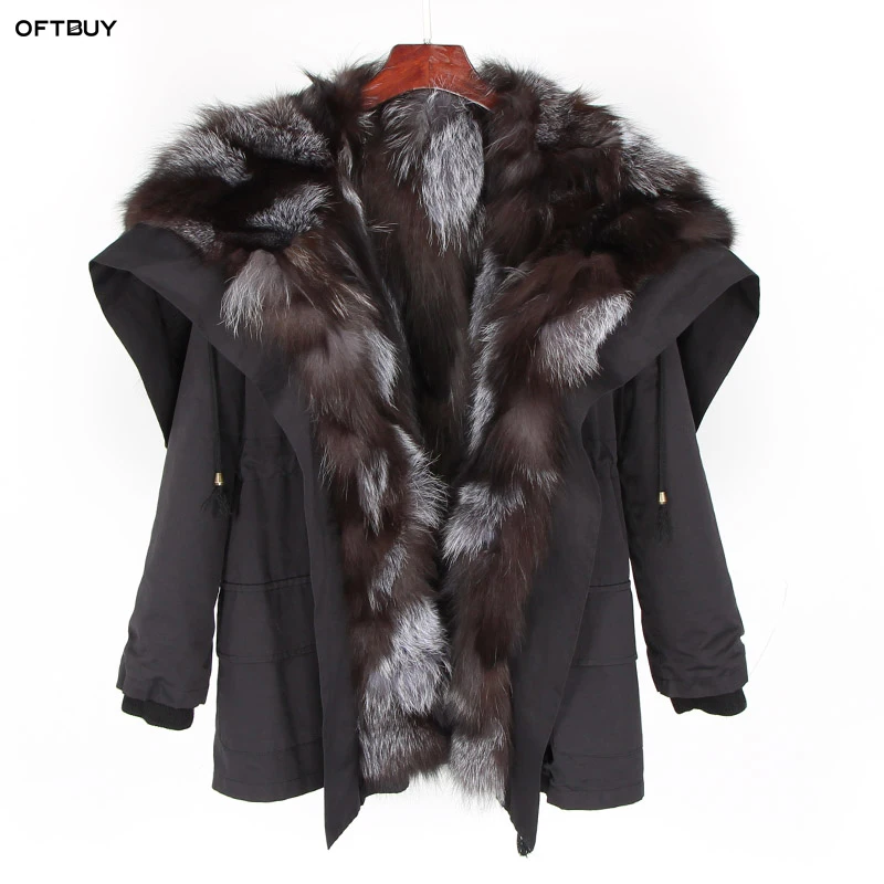 2019 Winter Jacket Women Real Fur Coat Natural Raccoon Fur Collar Hooded Rex Rabbit Fur Fox Fur Liner Loose Black Parka Fashion
2019 Winter Jacket Women Real Fur Coat Natural Raccoon Fur Collar Hooded Rex Rabbit Fur Fox Fur Liner Loose Black Parka Fashion