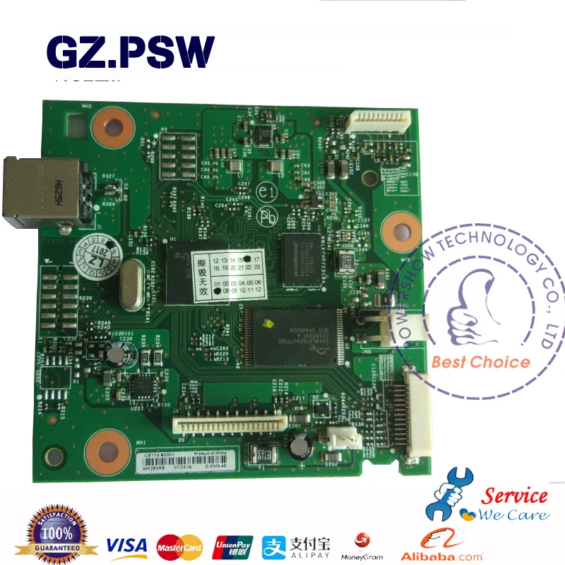 Formatter Board Formatter PCA logic Board Mainboard CZ172-60001 For HP M125A 125A HP125A M125 M126A M126
Formatter Board Formatter PCA logic Board Mainboard CZ172-60001 For HP M125A 125A HP125A M125 M126A M126
