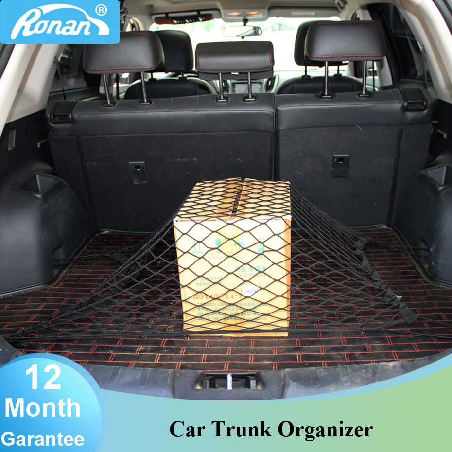 Universal Car Trunk Luggage Cargo Package/Storage/Organization 70 x 70cm Nylon Elastic Mesh Net With 4 Plastic Hooks
Universal Car Trunk Luggage Cargo Package/Storage/Organization 70 x 70cm Nylon Elastic Mesh Net With 4 Plastic Hooks