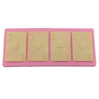 Playing Cards Shape Lace Silicone Fondant Soap 3D Cake Mold Cupcake Jelly Candy Chocolate Decoration Baking Tool Moulds FQ2866
Playing Cards Shape Lace Silicone Fondant Soap 3D Cake Mold Cupcake Jelly Candy Chocolate Decoration Baking Tool Moulds FQ2866