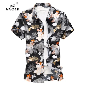 YK UNCLE Brand 2018 New Mens Summer Casual Short Sleeve Shirts Retro Floral Printed Beach Hawaiian Shirt Male Tops Chemise Homme
YK UNCLE Brand 2018 New Mens Summer Casual Short Sleeve Shirts Retro Floral Printed Beach Hawaiian Shirt Male Tops Chemise Homme
