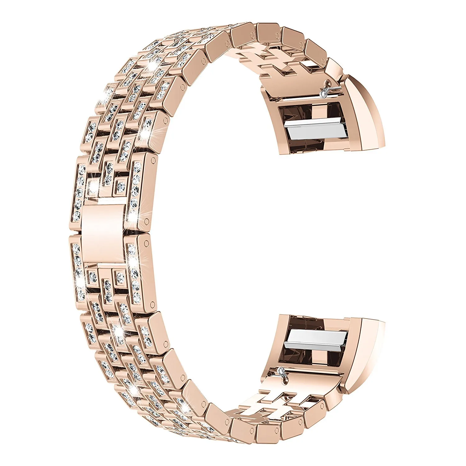 Newest smartband fitness band Luxury Crystal Stainless Steel Metal top selling Wristband Strap Band For Fitbit Charge 2
Newest smartband fitness band Luxury Crystal Stainless Steel Metal top selling Wristband Strap Band For Fitbit Charge 2