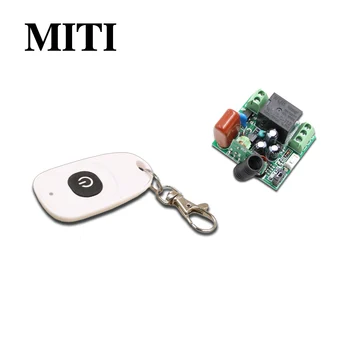 RF Switch AC220V Mini Relay Receiver NO COM NC Normally Open Closed Wireless Light Lamp LED Remote Switch 315/433Mhz
RF Switch AC220V Mini Relay Receiver NO COM NC Normally Open Closed Wireless Light Lamp LED Remote Switch 315/433Mhz