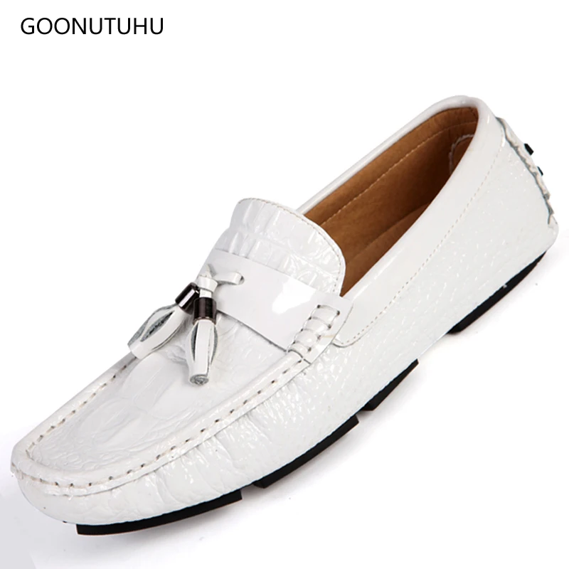 Fashion men's shoes casual genuine leather loafers slip-on new big size shoe man young breathable driving platform shoes for men
Fashion men's shoes casual genuine leather loafers slip-on new big size shoe man young breathable driving platform shoes for men