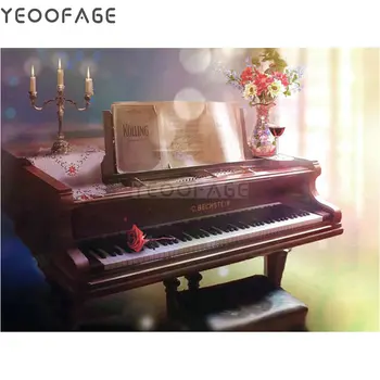 DIY 5D Full Diamonds Embroidery piano square Diamond Painting Cross Stitch Kits Diamond Mosaic rose icon Home Decoration flower
DIY 5D Full Diamonds Embroidery piano square Diamond Painting Cross Stitch Kits Diamond Mosaic rose icon Home Decoration flower