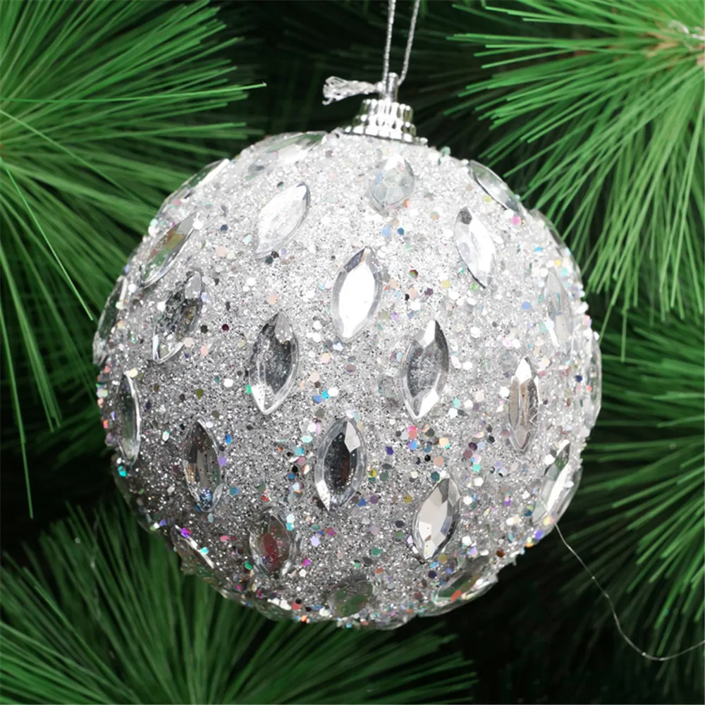 Merry christmas Decorations For Home Christmas Rhinestone Glitter Baubles Balls Xmas Tree Ornament Decoration 8CM New Year Xmas
Merry christmas Decorations For Home Christmas Rhinestone Glitter Baubles Balls Xmas Tree Ornament Decoration 8CM New Year Xmas