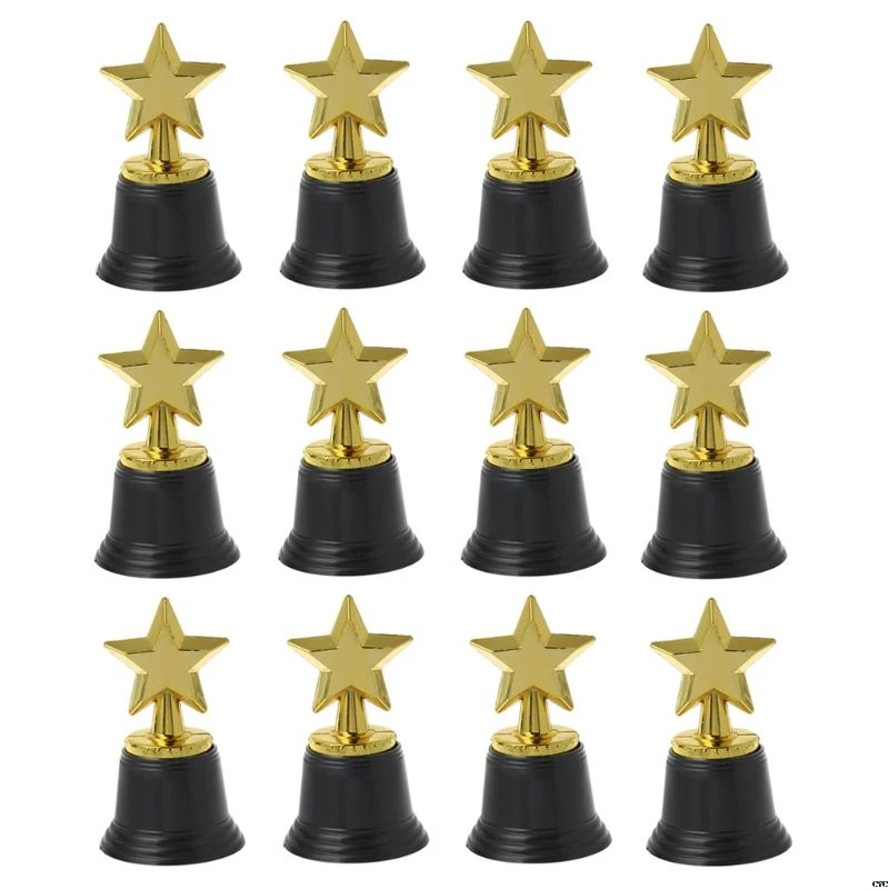 12PCS Star Gold Award Trophies 4.5" Gold Star Trophy For Awards Winners Oscar Awards Hollywood Parties Bulk School Kindergarten
12PCS Star Gold Award Trophies 4.5" Gold Star Trophy For Awards Winners Oscar Awards Hollywood Parties Bulk School Kindergarten