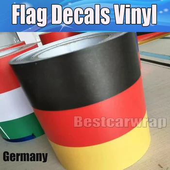 Germany Flag Hood Stripes Car Stickers Decal for Bonnet, Roof, Trunk for Volkswagen/Mini DIY 15cmx25m/Roll
Germany Flag Hood Stripes Car Stickers Decal for Bonnet, Roof, Trunk for Volkswagen/Mini DIY 15cmx25m/Roll