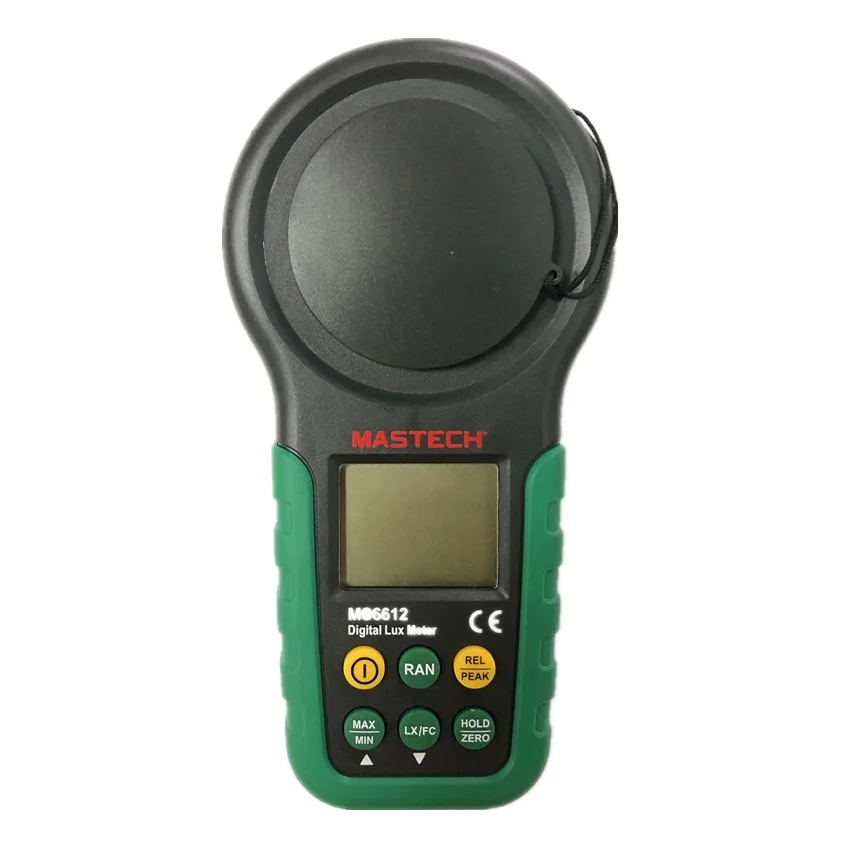 Lux meter mastech MS6612 200,000 Lux Light Meter Test Spectra Auto Range High Precision Digital Luxmeter Illuminometer
Lux meter mastech MS6612 200,000 Lux Light Meter Test Spectra Auto Range High Precision Digital Luxmeter Illuminometer