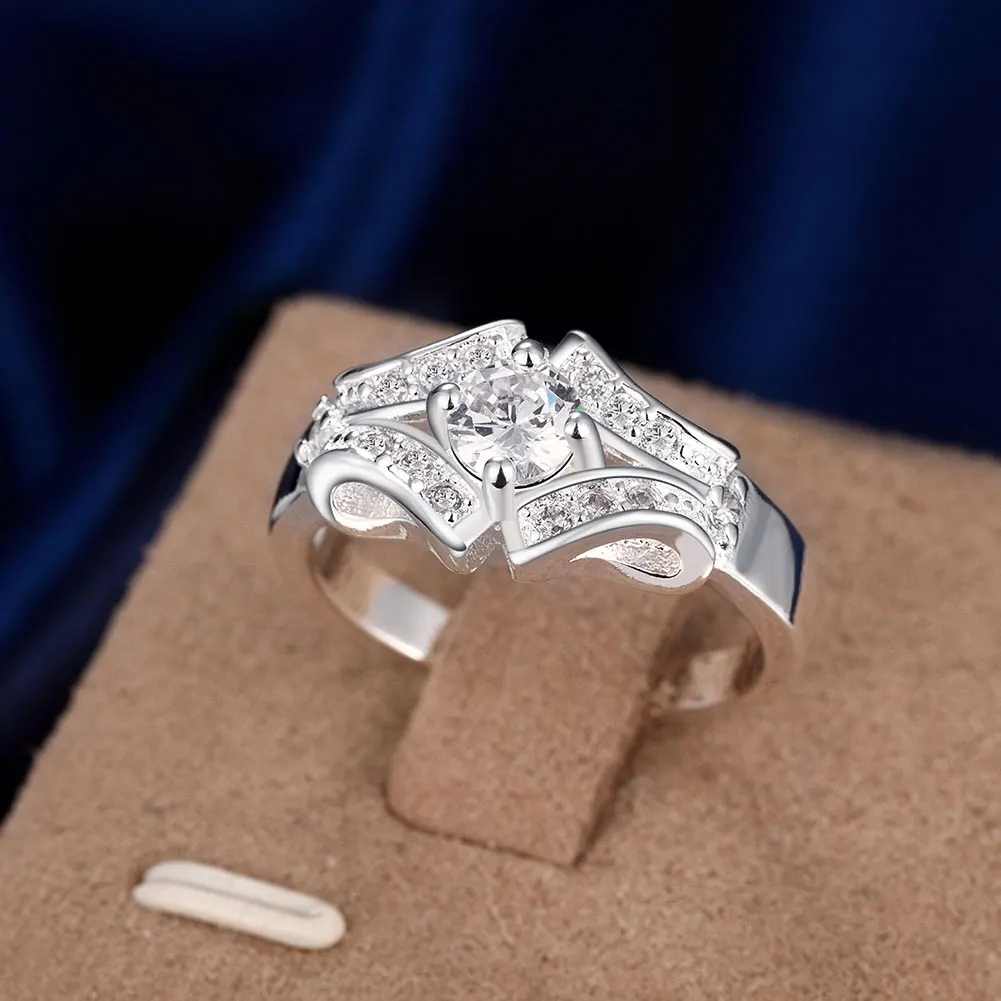 Luxury Brand Fashion Silver Color Bridal Set Ring for Women with Paved Micro Zircon Crystal Wedding Jewelry
Luxury Brand Fashion Silver Color Bridal Set Ring for Women with Paved Micro Zircon Crystal Wedding Jewelry
