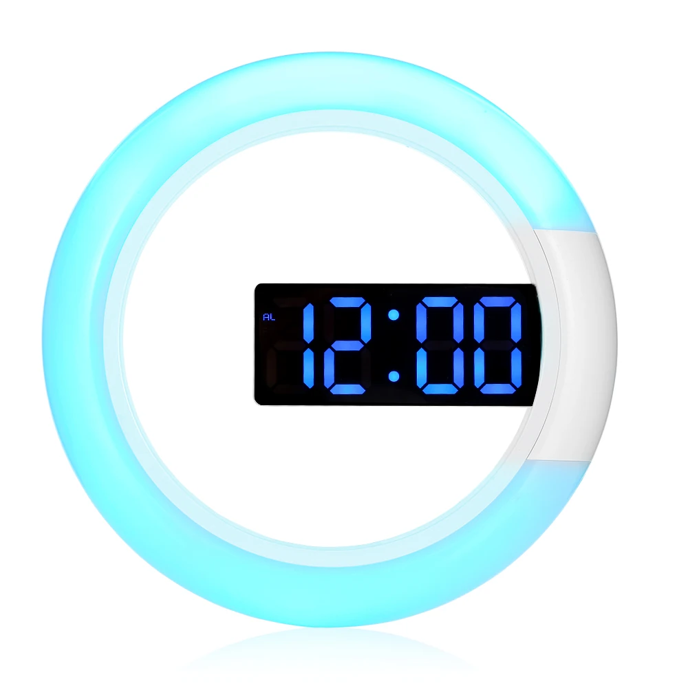 TS - S24 LED Digital Alarm Clock Remote Control Temperature Alarm Snooze Function Mirror design Wall Hanging Alarm Clock
TS - S24 LED Digital Alarm Clock Remote Control Temperature Alarm Snooze Function Mirror design Wall Hanging Alarm Clock