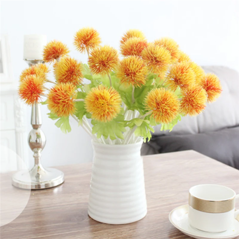 Artificial Dandelion Flower Branch Decorative Fake Flowers Grass Ball Plants for Wedding Home Garden Decoration Floral 5 Colors
Artificial Dandelion Flower Branch Decorative Fake Flowers Grass Ball Plants for Wedding Home Garden Decoration Floral 5 Colors