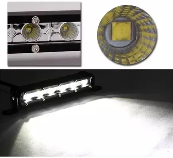 2pcs Single Row Slim 24V 12V off road LED light bar 5.5 inch 18W ATV 4x4 offroad truck car boat
2pcs Single Row Slim 24V 12V off road LED light bar 5.5 inch 18W ATV 4x4 offroad truck car boat