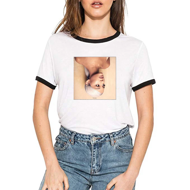 Harajuku Fashion T Shirt Ariana Grande Print Cotton O-Neck Summer Sweetener Album Style T-Shirt Fashion Ladies Funny Clothes
Harajuku Fashion T Shirt Ariana Grande Print Cotton O-Neck Summer Sweetener Album Style T-Shirt Fashion Ladies Funny Clothes