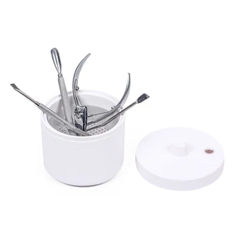 Nail Art Tools Cleaner High Temperature Disinfection Sterilizer Box Manicure Tool Sterilizing Bowl High Quality White Color 88
Nail Art Tools Cleaner High Temperature Disinfection Sterilizer Box Manicure Tool Sterilizing Bowl High Quality White Color 88