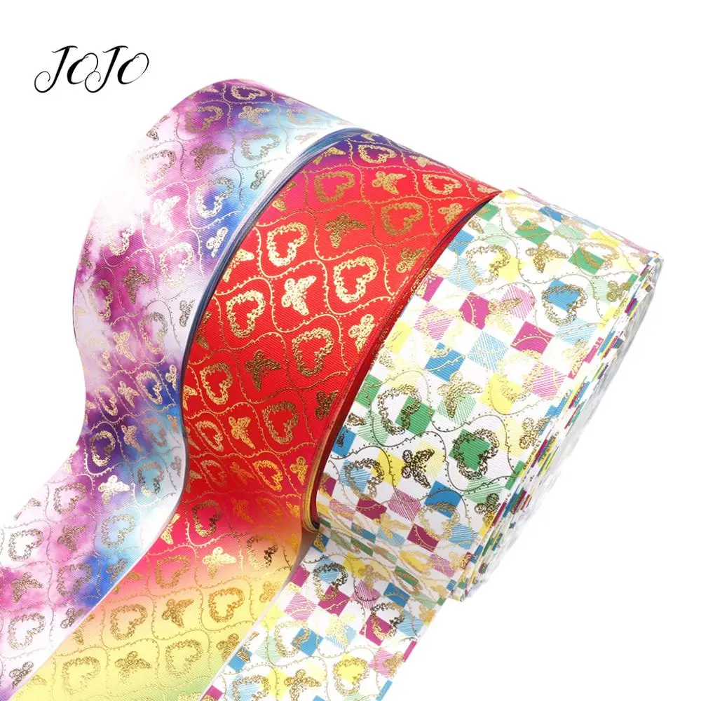 JOJO BOWS 75mm 2y Grosgrain Ribbon Gradient Butterfly Webbing For Sewing Holiday Home Party Decoration DIY Hair Bow Materials
JOJO BOWS 75mm 2y Grosgrain Ribbon Gradient Butterfly Webbing For Sewing Holiday Home Party Decoration DIY Hair Bow Materials
