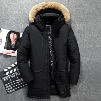 Winter Genuine Fur Hooded Duck Down Jackets Men Warm Russia Down Coats Male Casual Winter Down Parkas Outdoor ski jacket
Winter Genuine Fur Hooded Duck Down Jackets Men Warm Russia Down Coats Male Casual Winter Down Parkas Outdoor ski jacket