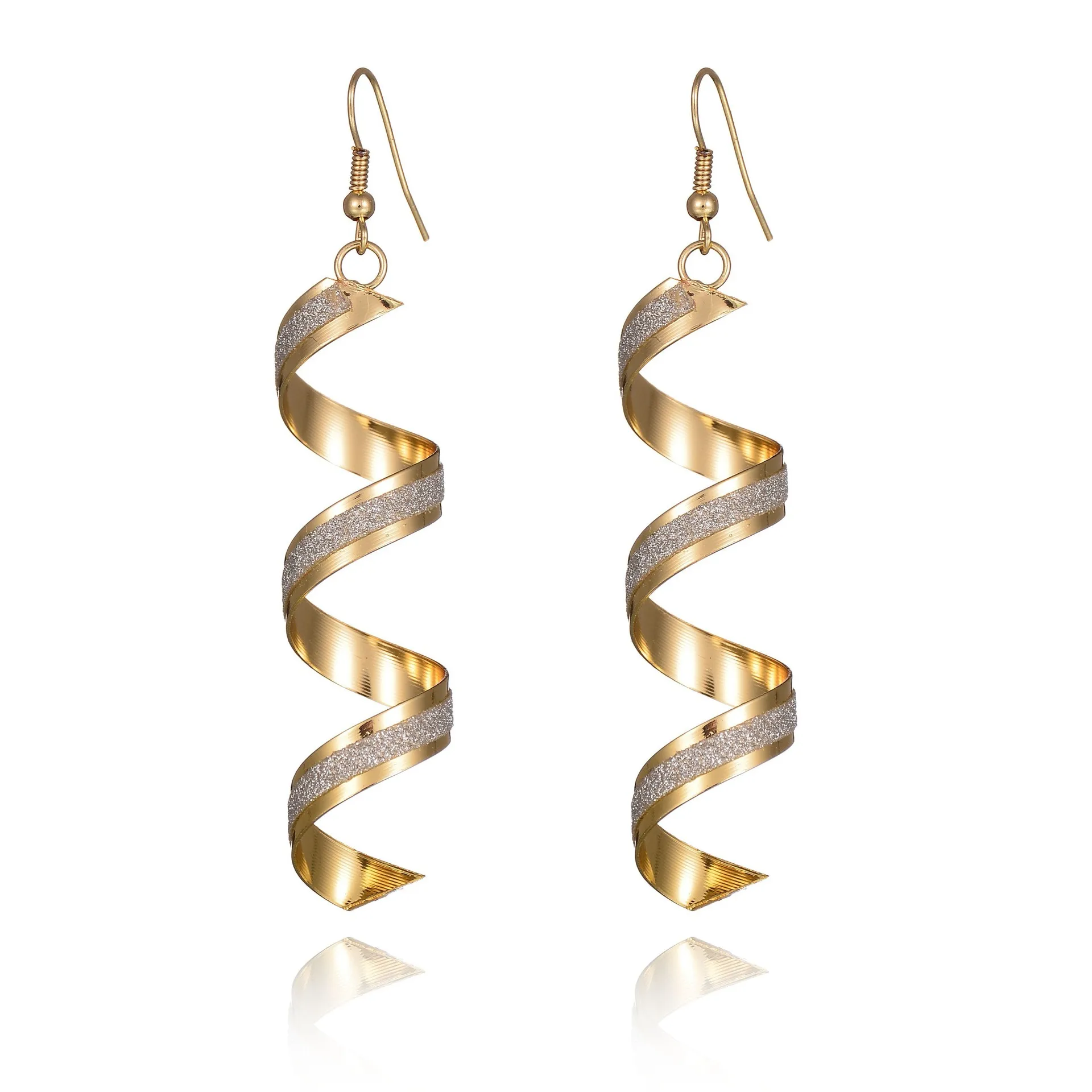 Personality Spiral & Round Dangle Earrings for Women Multiple Styles Modern Creative Female Party Jewelry Best Gift | Украшения и