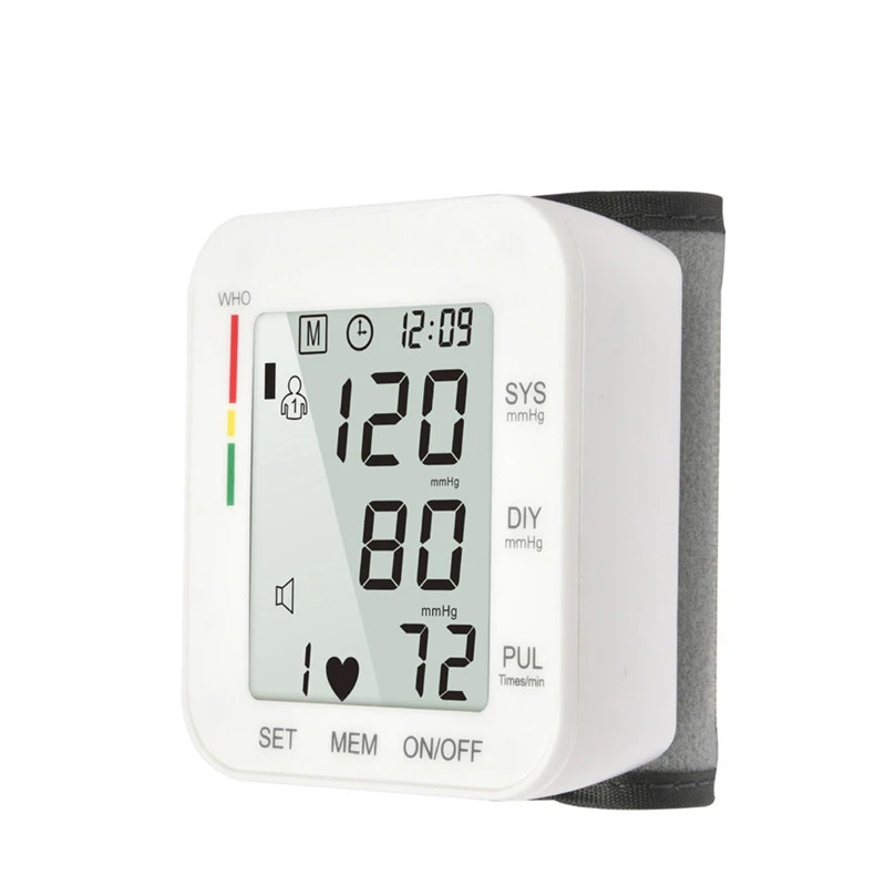 Automatic Digital Upper Arm Blood Pressure Monitor Heart Beat Rate Pulse Meter Smart wrist Tonometer Blood Pressure Health Care
Automatic Digital Upper Arm Blood Pressure Monitor Heart Beat Rate Pulse Meter Smart wrist Tonometer Blood Pressure Health Care