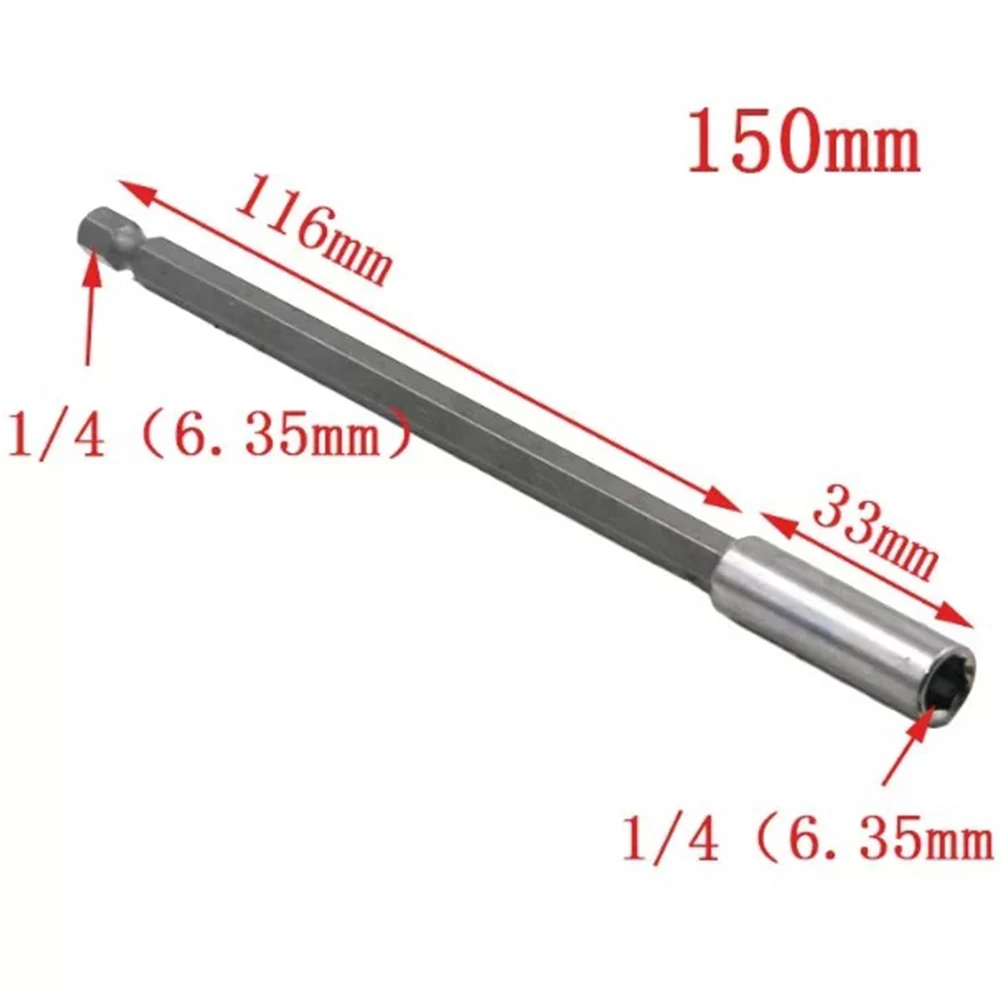 1/4inch Bar Power Magnetic Holder Hex Extension Bit Rod Hand Tool Accessory Screwdriver Quick Release 60/100/150mm
1/4inch Bar Power Magnetic Holder Hex Extension Bit Rod Hand Tool Accessory Screwdriver Quick Release 60/100/150mm