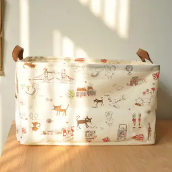 Large Makeup Cosmetic Storage Box Zakka Storage Bag Organizer Foldable Container Cat Storage Basket cajas organizadoras AU297
Large Makeup Cosmetic Storage Box Zakka Storage Bag Organizer Foldable Container Cat Storage Basket cajas organizadoras AU297