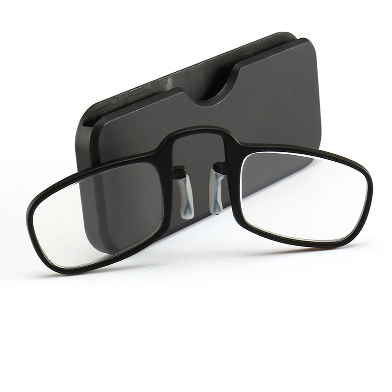 2018 New Fashion Clip Nose Reading Glasses Men Women With Case Mini Ultralight Wallet Older Optics Oculos De Grau Masculino
2018 New Fashion Clip Nose Reading Glasses Men Women With Case Mini Ultralight Wallet Older Optics Oculos De Grau Masculino