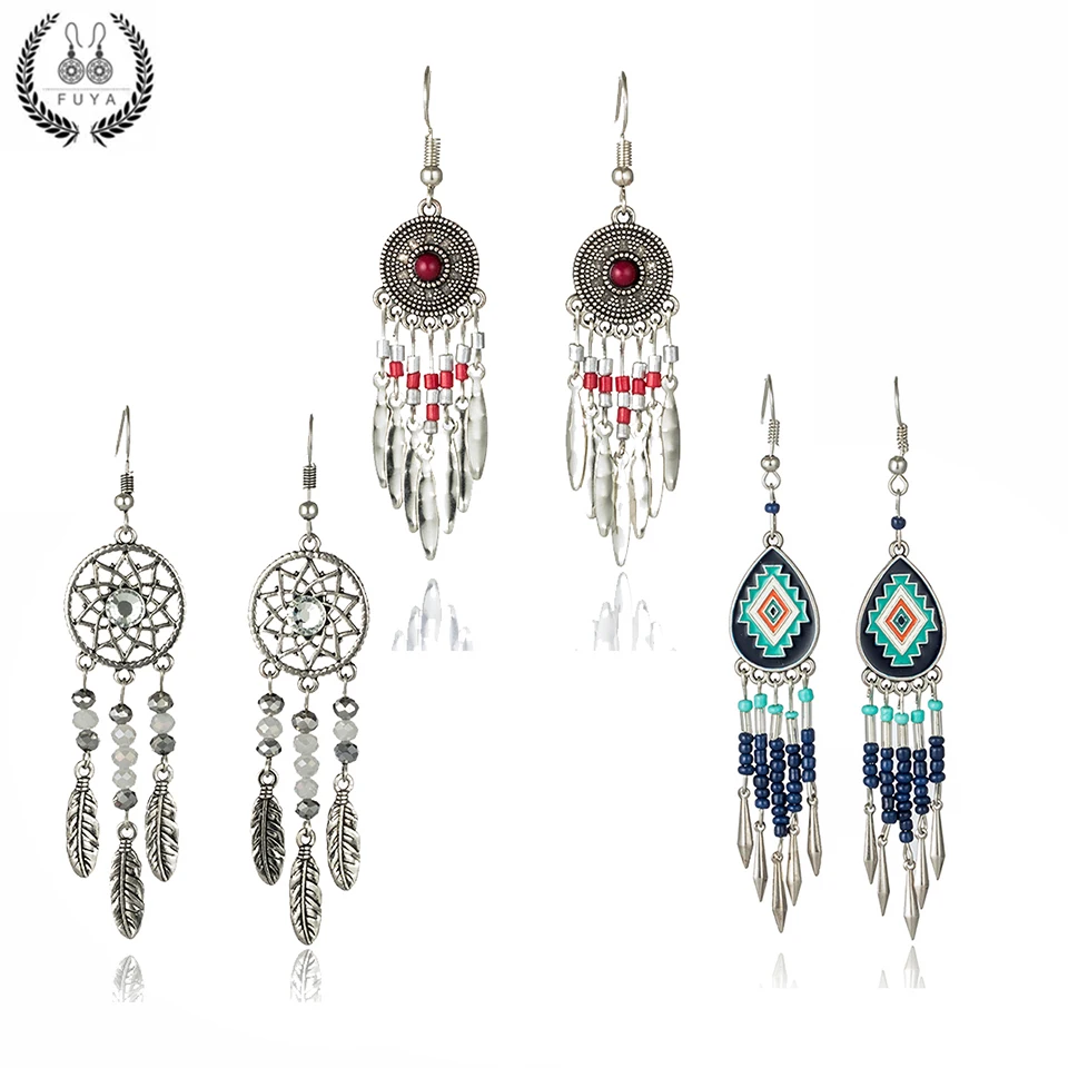 Water drop earring jewelry Bohemia sunflower boho totem resin rhinestone acrylic bead leaf long tassel earrings for women brinco
Water drop earring jewelry Bohemia sunflower boho totem resin rhinestone acrylic bead leaf long tassel earrings for women brinco