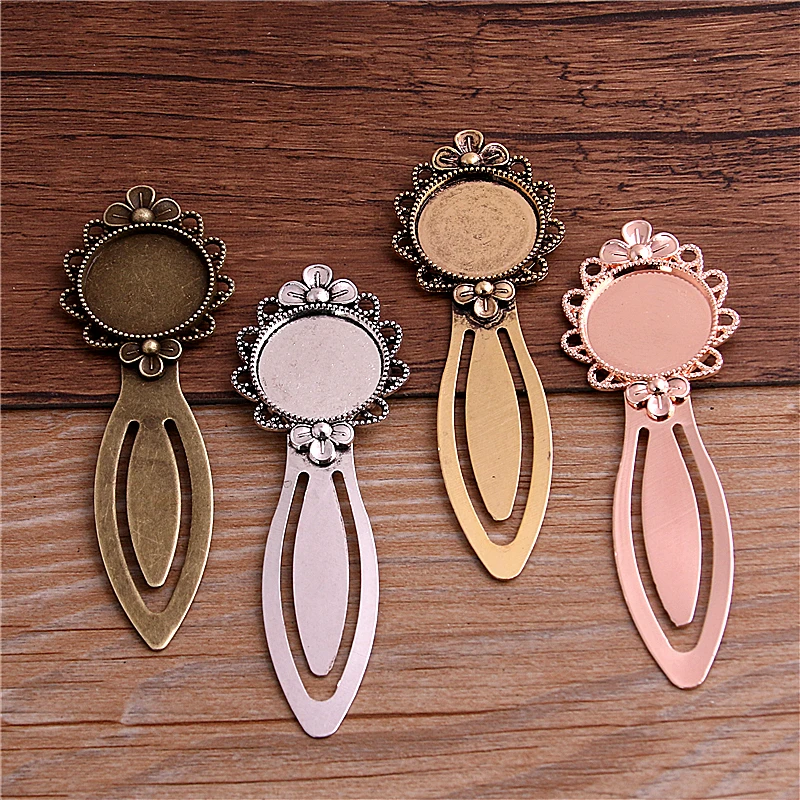 2pcs 20mm Inner Size Five Color Vintage Style Handmade Bookmark Cabochon Base Cameo Setting 28*83mm
2pcs 20mm Inner Size Five Color Vintage Style Handmade Bookmark Cabochon Base Cameo Setting 28*83mm