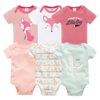Summer Cotton Bodysuits For Girls Newborn Baby Girl Boy Short Sleeve Cotton Bodysuit Jumpsuit Outfits Children One Piece Clothes
Summer Cotton Bodysuits For Girls Newborn Baby Girl Boy Short Sleeve Cotton Bodysuit Jumpsuit Outfits Children One Piece Clothes