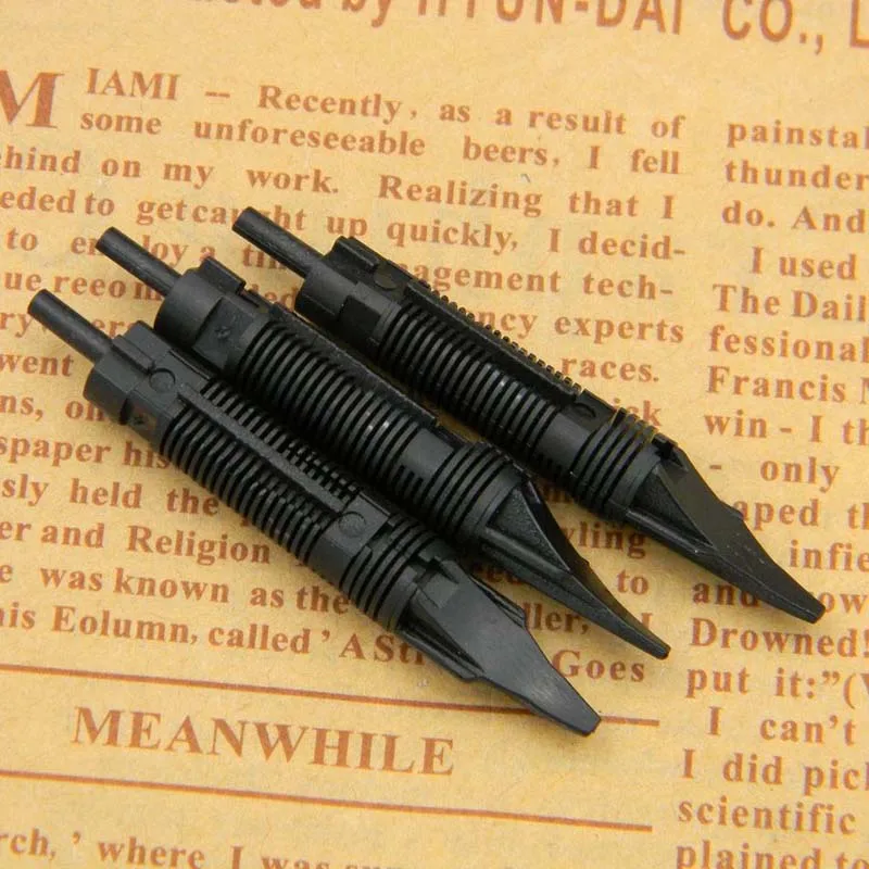 5pc Fountain Pen nib Plastic Limited edition fit for most Fountain Pen international standard
5pc Fountain Pen nib Plastic Limited edition fit for most Fountain Pen international standard