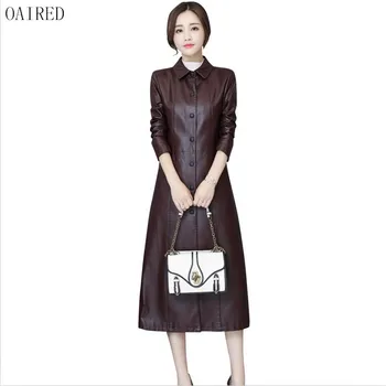 Plus Size Leather Coat Women Spring 2020 New Leather Jacket Women Long Slim Motorcycle Clothing Female Outerwear Black OAIRED
Plus Size Leather Coat Women Spring 2020 New Leather Jacket Women Long Slim Motorcycle Clothing Female Outerwear Black OAIRED