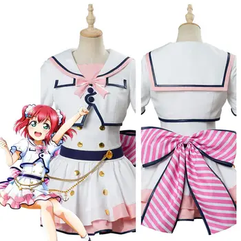 LoveLive!SunShine!!Aqours Ruby Kurosawa Cosplay Costume 6th Anniversary Stage COS Custom Made Halloween Carnival Party Costumes
LoveLive!SunShine!!Aqours Ruby Kurosawa Cosplay Costume 6th Anniversary Stage COS Custom Made Halloween Carnival Party Costumes
